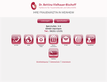 Tablet Screenshot of dr-vielhauer-bischoff.de